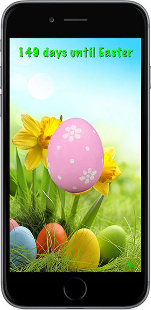 Easter Countdown Pro w/Push Notifications for the iPhone