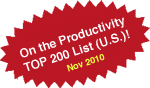 On the iTunes App Store Productivity TOP 200 list